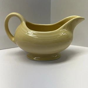 Fiesta Fiestaware P86 Ivory Gravy Boat Boat Made in USA - Picture 1 of 3
