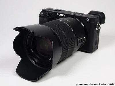 Sony Alpha A6400 + 18-135mm (SEL18135) Alpha 6400 Kamera 100 Auslös. "WIE NEU" - Bild 1 von 4