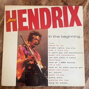 JIMI HENDRIX - IN THE BEGINNING VG+/EX VINYL LP / EARLY COVER VERSIONS - Picture 1 of 10