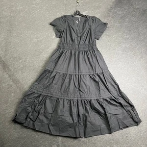 Maxi Vestido ANTHROPOLOGIE The Somerset Para Mujer Talla 1X Negro - Imagen 1 de 7