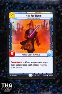 Ki-Adi-Mundi 064/257 Foil Legendary Star Wars Unlimited Card TWI - Picture 1 of 2