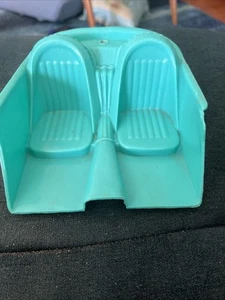 Vintage Barbie Austin Healey Interieur Türkis - Bild 1 von 2