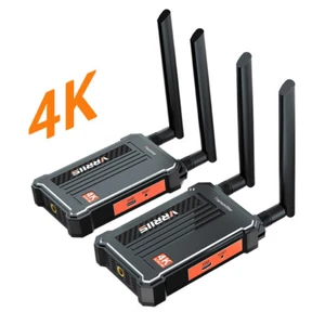 4K Wireless Display Video Transmitter Receiver HDMI Extender for Camera PC To TV - Picture 1 of 14