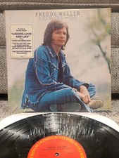 Freddy Weller - Liquor, Love, And Life Lp KC34244 Vinyl 1976 Columbia Shrink VG