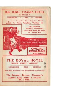 Barnsley v Rotherham United 1958/59 Division 2 - Picture 1 of 1