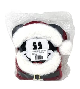 Disney Parks Loungefly Santa Mickey Mouse Navidad Vacaciones Mini Mochila NUEVA - Imagen 1 de 8