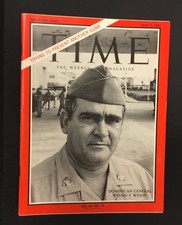 Time Magazine May 7, 1965 Dominican General Wessin Y Wessin Newsstand No Label