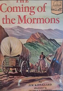 LANDMARK #37, THE COMING OF THE MORMONS, HC, DJ, 1953 - Picture 1 of 8