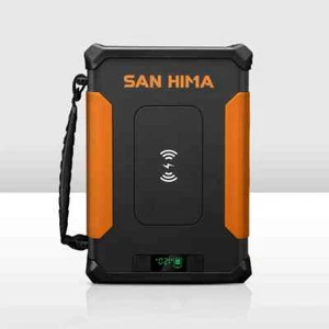 San Hima 24Ah Lithium Portable Power Pack Build-in LED Lights Outdoor Camping - Picture 1 of 10