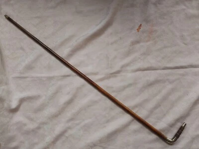 ANCIENNE CANNE POMMEAU EN ARGENT POUR FEMME - Photo 1/4