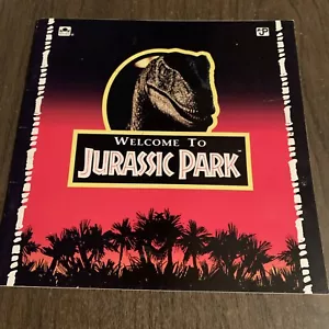 Willkommen in Jurassic Park Film Bilderbuch Vintage 1993 Golden Books Softcover - Bild 1 von 4