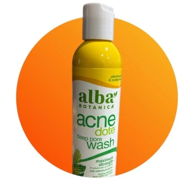ALBA BOTANICA ACNE DOTE LAVADO PROFUNDO DE POROS NUEVO 6 fl. oz (177 ml) Foto 1 de 4