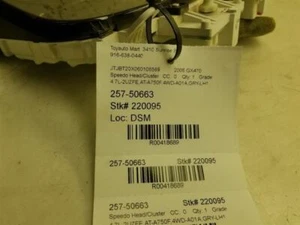 05-07 LEXUS GX470 4.7L 4WD AT SPEEDOMETER INSTRUMENT CLUSTER ASSEMBLY - Picture 1 of 12