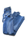 7 For All Mankind Paige Womens Cotton High-Rise Flare Jeans Blue Size 25 Lot 2