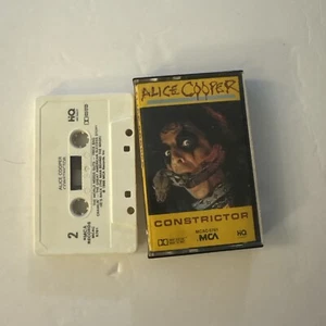 Cassette --Alice Cooper – Constrictor - Picture 1 of 2