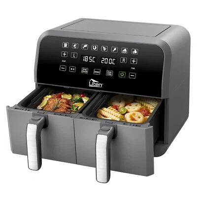 8L Heißluftfritteuse XXL Airfryer Fritteusen Heißluft Ofen Fritteuse Digitale - Bild 1 von 4