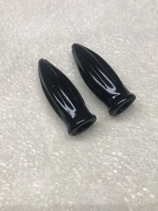 Black Vintage New Tricycle Bike Grips 3 1/2" x 3/4" Dia Fox Grips - Picture 1 of 1
