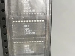 6116LA45Y8, IDT6116LA45Y8 - IDT, 6116LA 2Kx8 High-Speed 16K CMOS SRAM 24-SOJ - Picture 1 of 4