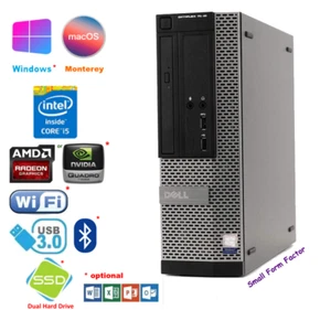 Dell Opti Intel Core i5 3.5GHz, SSD* + HDD, DVD WiFi* Mac 12 / Win 11 Hackintosh - Picture 1 of 1