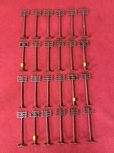 LOT OF 24 BACHMANN N SCALE TELEPHONE / UTILITY POLES -Train Scenery Accessories - Picture 1 of 5