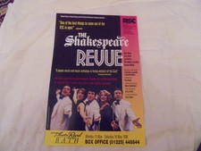 Theatre Royal Bath Poster advertising The Shakespeare Review