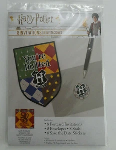 Harry Potter Birthday Party Invitations 8 COUNT - Picture 1 of 2