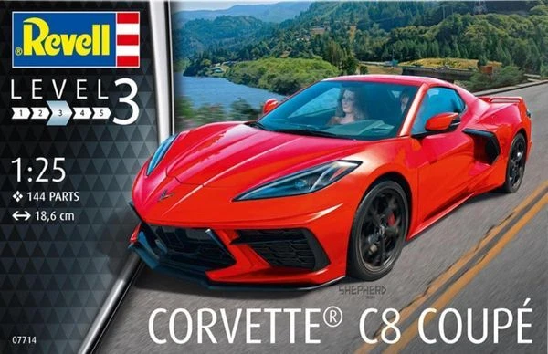 Corvette C8 Coupe 1/25 - REVELL 07714 - Immagine 1 di 1