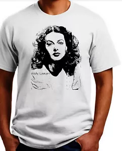 Camiseta Hedy Lamarr. Talla: S-XXL. Todo de algodón. Envío gratuito a EE. UU. - Imagen 1 de 5