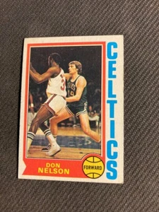🏀 1974-75 TOPPS DON NELSON BASKETBALL CARD #46 BOSTON CELTICS - Picture 1 of 1