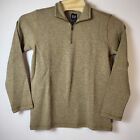 Gap Sweater Tan Quarter Zip Pullover Knit Casual Mens Size Small New With Tags