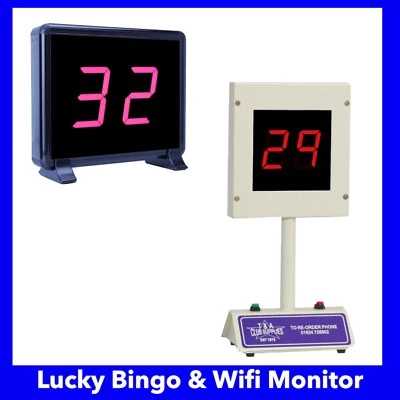 Bingo Machine Lucky Bingo with Wireless Bingo Audience Display  WIFI Unit - Image 1 of 4