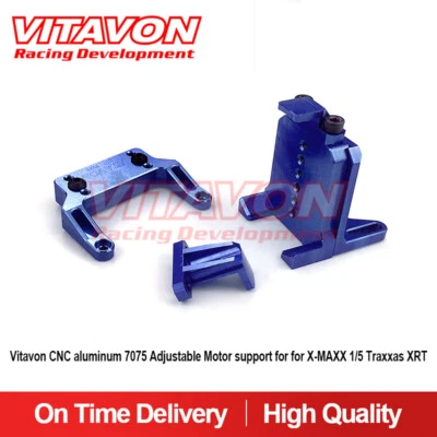 Vitavon CNC aluminum 7075 Adjustable Motor Support for XRT X-MAXX 1/5 4color - Image 1 of 4