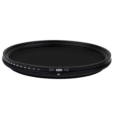 ZOMEI 72mm ND2-400 Fader Adjustable Variable Filter for Canon Nikon Sony Camera - Image 1 of 4