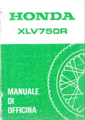 Manuale Officina HONDA XLV 750R - Immagine 1 di 2