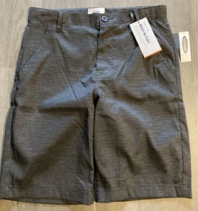 * New Old Navy Boy's Shorts Size 12, Built-in Flex Charcoal - Picture 1 of 2