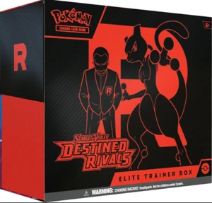 POKÉMON CENTER Scarlet & Violet Destined Rivals Elite Trainer Box Preorder - Picture 1 of 1