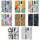OFFICIAL NINOLA FREEFORM PATTERNS LEATHER BOOK WALLET CASE COVER FOR OPPO PHONES