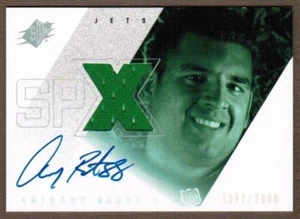 2000 SPx #133 Anthony Becht Jersey Rookie Auto #/2000 (ref 0903) - Picture 1 of 1