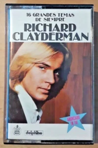 16 Grandes Temas De Siempre Por Richard Clayderman Cassette Audio Tape - Picture 1 of 2