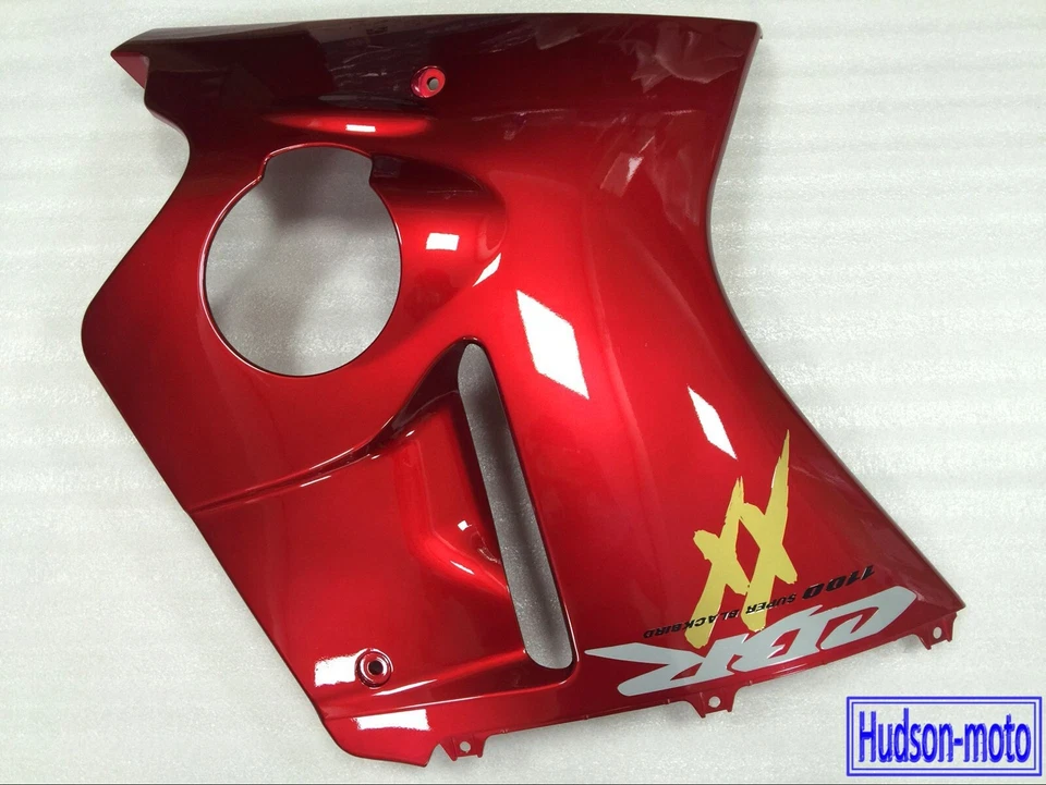 Carenado de capó lateral izquierdo para Honda CBR1100XX 1996-2007 Blackbird rojo perla Foto 1 de 1