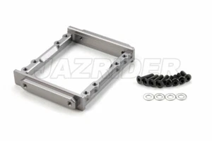 Jazrider Aluminum Servo Mount (Gun Metal) For Element Enduro RC Trail Truck - Picture 1 of 1