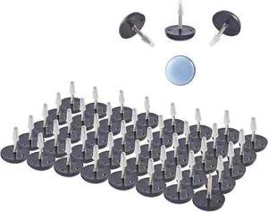 Furniture Sliders 40 PCS, Nail on Chair Leg Floor Protectors for Hardwood Flo... - Picture 1 of 8