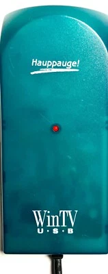 Hauppauge WinTV USB TV Tuner Capture SVideo Coax NTSC Model 40201 - Image 1 of 4