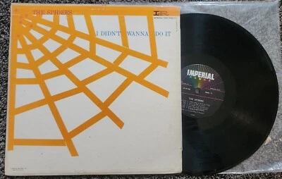 THE SPIDERS I Didn’t Want To Do It LP IMPERIAL  MONO 1961 Doo Wop Soul - With 45 - Image 1 of 4