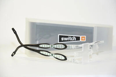 Switch it combi 2355 Wechselbrille Damen Brille randlos grün transparent schwarz - Bild 1 von 2