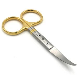 DR SLICK HAARSCHERE - GEBOGENE KLINGE - 4,5" Fliegenbinden Handwerk Nähen NEU! - Bild 1 von 4