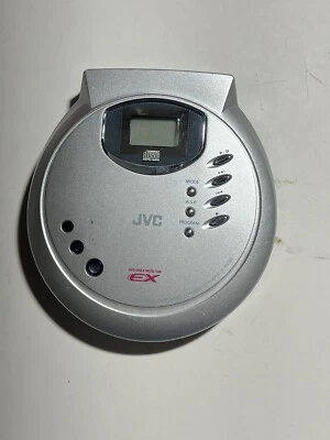 JVC Portable CD Player XL-PV390SL Silver Anti-Shock Extreme Tested Working - Image 1 of 2