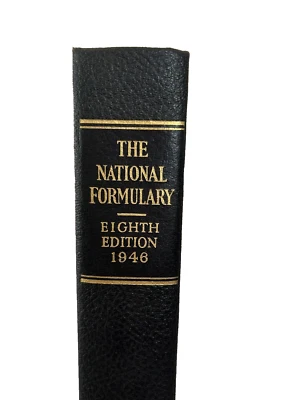 The National Formulary 1946 8th Ed. American Pharmaceutical Association Foto 1 de 4