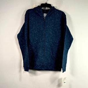 Pacific & Co. Zip Up Hoodie, Unisex Kid's Size XL - Navy Heather - Picture 1 of 10