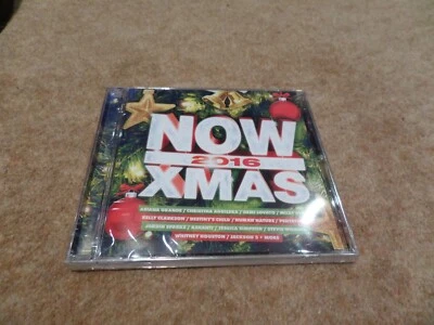 CD ALBUM NOW XMAS 2016 AUSTRALIA IMPORT NEW & SEALED WHITNEY HOUSTON JACKSON 5 - Image 1 of 2